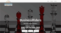 Desktop Screenshot of businessridersbd.com