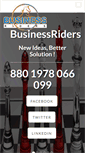 Mobile Screenshot of businessridersbd.com
